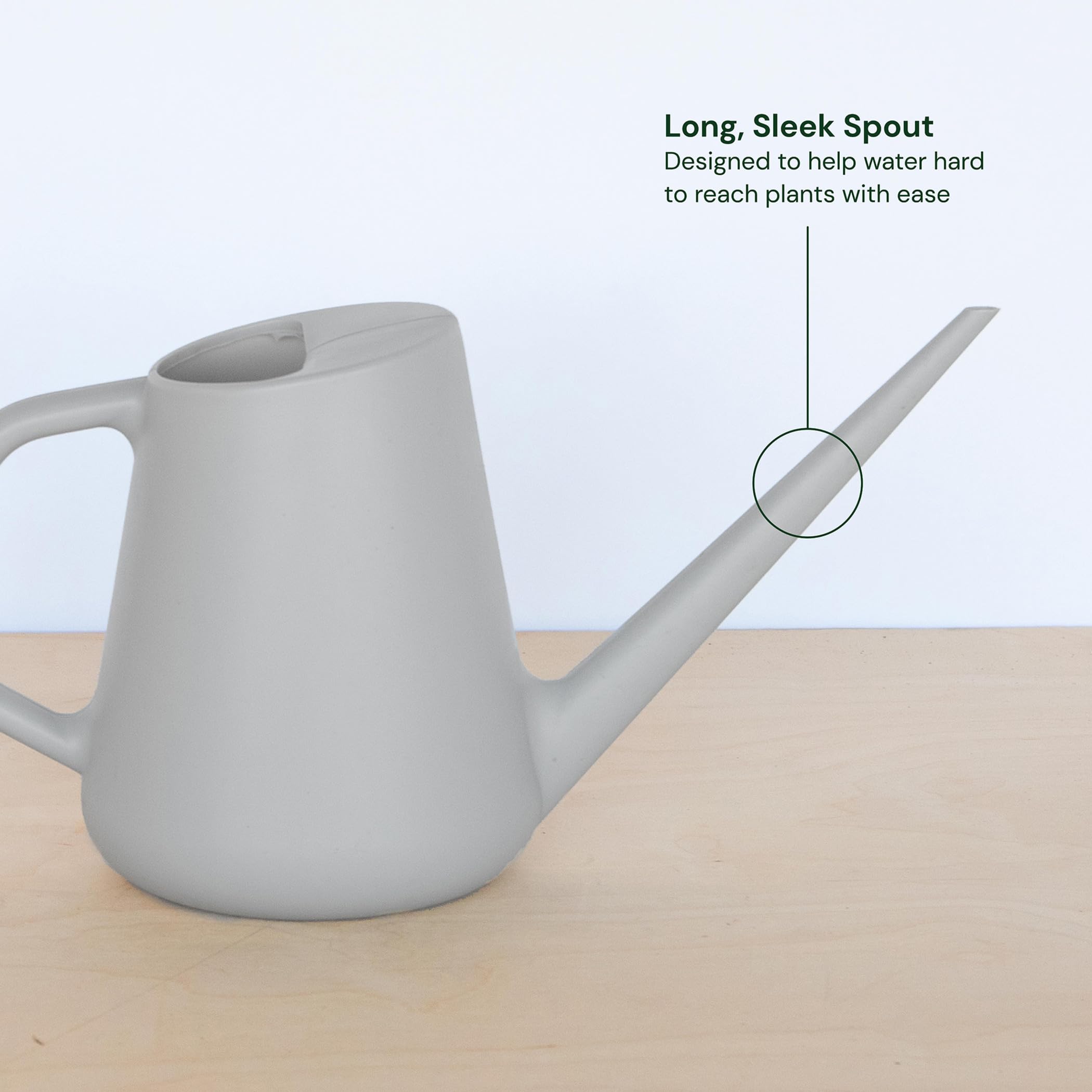Amazon.com : Bloem Fern 50 Oz. Gray Watering Can - 1 Each : Patio
